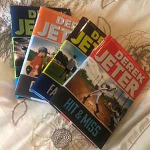 Derek Jeter Junior Book Series Books 1-4